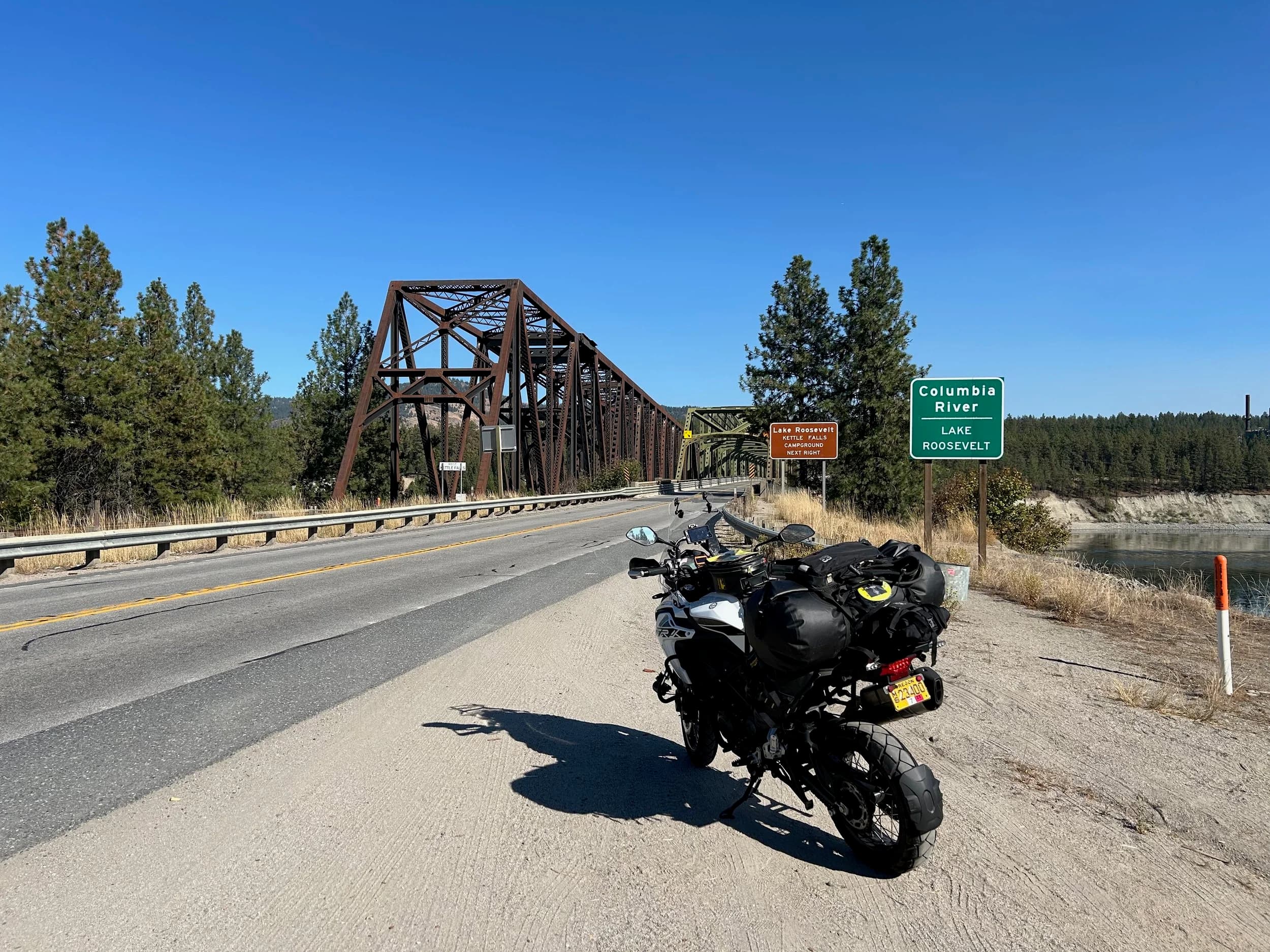 Trip Report: NW National Parks Loop
I left my job recently to take a much needed sabbatical and figure out what I’m doing next. A few weeks after my last day at work I embarked on what was to be a three week tour of NW-ish National Parks from Portland, to include Olympic, North Cascades, Glacier, Yellowstone, Grand Teton, Craters of the Moon, Lassen Volcanic, and Crater Lake.
I ended up missing Grand Tetons due to weather and I had to cut the trip short before I got to Lassen (family medical issue), so Lassen and Crater Lake remain unvisited.
Trip Dates: Sept 3 - Sept 16 (13 days)
Total Travel Miles: 3478 (does not include local miles for store runs, etc.)
Total Gallons of Gas Used: 82
Equipment: 2021 Benelli TRK502X Gaia GPS & Google Maps running on Sonim XP8 rugged Android phoneButler Motorcycle Maps (paper maps of best M/C roads in the country) iPhone 14 (main camera) Akaso Brave 7 helmet-mounted adventure camera Spot X satellite communicator and tracker Wolfman Luggage WP waterproof tank bag and saddle bags (no longer available) Watershed Colorado dry bag duffel (across the pillion seat) Kriega US-5 Drypack (tail bag) Kriega 3L hydration backpack (strapped to duffel, not worn)Marmot Ajax 2 tent Nemo hydrophobic down sleeping bag (non-mummy)Helinox ultralight cot MSR WhisperLite International stove
(Purchased in 1991 for my first moto trip: Detroit, MI to San Diego and back on an XT250)Gossamer Gear Bare Boxer bear-proof food canisters (two - one in each saddle bag)
Day 1 - Olympic National Park Date: Tuesday 9/3/2024
Destination: South Beach Campground, Olympic National Park
Travel Time: 4h 24m
Miles: 213Notes:
Planned to head west to Astoria then north from there, but left later than expected so headed up I-5 to US 12. I’ve driven/ridden that stretch of I-5 hundreds of times (starting in 1993). It’s boring and I hate it.
South Beach CG is first-come-first-served. I didn’t have issue getting a site. There is a long, tight loop of sites along the coastline, but I chose one of the sites further back near the bathrooms due to wind concerns. The bathroom building provided a sort of wind shelter for my site.
I used the heated grips on this leg; it was pretty chilly along the coast in the Olympic Peninsula. I almost didn’t install them, thinking I was being paranoid about the cold. I ended up using them a lot.
Day 2 - Ferry to Seattle / Burien Date: Wednesday 9/4/2024
Destination: Friend’s house in Burien, WA
Travel Time: 7h 30m
Miles: 199
Notes:
Slept well (thanks to Advil PM). I’ve not been sleeping well for more than a year. I’m really hoping to reset my sleep patterns with this trip. A good night’s sleep is one of my great joys and I feel like I’ve been robbed of that pleasure.
Used my Aeropress this morning for the first time ever. I’m hooked.
Headed up along US 101 through Port Angeles and then down to the Southworth ferry terminal near Port Orchard. Ferried across to Fauntleroy, which is just a few miles north my friend’s house in Burien. I’m always surprised at how long it takes to get from the Olympic Peninsula to the east side of Puget Sound (Seattle, etc.). With the ferry crossing (I love ferries) it took seven and a half hours to go 200 miles.
Discovered at my first stop of the day (just up 101 at the Kalaloch Campground, stopped to refill water) that the battery is quite weak and won’t start the bike if you leave the ignition on for even two minutes without the motor running. This would become a theme for the next few days. Fortunately, I have a jumper box and a permanent jump harness wired to the battery so jump starts are a quick operation.
Had a good evening with old friends.
Day 3 - North Cascades via Mountain Loop RoadDate: Thursday 9/5/2024
Destination: Newhalem Campground, North Cascades National Park
Travel Time: 4h 30m
Miles: 146Notes:
Slept well, on the couch. No pills needed.
I realized yesterday that my summer riding gloves (Rev’It Dune) were a size (or two) too small. Rev’It gloves fit really tight and I feel like I can never get it quite right. And yet, I love them. So, I stopped at a Cycle Gear in Bellevue to pick up something summer weight (Dirt 3) that fit better. They’re better, but maybe still one size too small. Such is life.
From Bellevue, I rode north and took the Mountain Loop Hwy then on up north to North Cascades. It was a hot ride. Still summer.
A small section of the Mountain Loop Road is dirt/gravel, which I didn’t realize. No biggie. Was just surprised (clearly I didn’t study my maps closely enough). When riding solo on a bike that weighs over 500 lbs., I tend to avoid planning much off-pavement riding. That’s what my DR-Z is for.
Day 4 - Newport, Washington via Winthrop Date: Friday 9/6/2024
Destination: Golden Spur Motor Inn, Newport, Washington
Travel Time: 8h
Miles: 308
Notes:
Slept just ok, even with Advil PM.
Pretty ride through North Cascades National Park and Colville National Forest. Didn’t do any backroads or hikes. Discovered (new to me) the town of Winthrop. Stopped for coffee at Sheri’s and resupplied on freeze-dried food at Cascades Outdoor Store.
The town of Newport is almost nothing, but, inexplicably, there’s an amazing restaurant (Brownell’s Place). Had dinner and a few ciders. Met and chatted with the owner/chef (she’s great). Listened to some live music. Then back to the motel.
Day 5 - New Battery in Kalispell Date: Saturday 9/7/2024
Destination: West Glacier KOA, West Glacier, MT
Travel Time: 8h 7m
Miles: 293
Notes:
Slept well on motel bed (on sleeping bag, not in the sheets). Another hot one.
Discovered that the water pump seal leaks oil. A quick post in the TRK Facebook group revealed that this is a common problem on this bike, and and easy fix. It’s apparently just a bad o-ring.
Battery has been getting continuously worse, and now requires I jump start the bike about every other start. Google Maps to the rescue: directions to the Batteries Plus in Kalispell, please. They don’t have an Odyssey AGM in the right size; the Duracell will have to do. (It’s been great.)
I set up camp at the West Glacier KOA, which will be my base for a few days. KOAs are their own little world. Very strange. Not really my thing, but the on-site laundry was handy.
After setting up camp I opened a cider and used the iPad to book a vehicle reservation for the next day to ride Going to the Sun Road, which I really wanted to do.
Day 6 - Going to the Sun RoadDate: Sunday 9/8/2024
Destination: Local Ride: West Glacier, Going to the Sun Road, Saint Mary, East Glacier
Travel Time: 5h 35m
Miles: 142Notes:
Quick breakfast and gas up in West Glacier before entering Going to the Sun Road.
Going to the Sun Road was stunning. This was the first point in the trip where I had tingles and was giddy at what I was seeing.
Took a very short hike along Saint Mary Lake. Again, I was beside myself with the beauty.
Lunch at the general store in Kiowa.
The rest of the ride back after East Glacier was meh, but I just kept thinking about how amazing what I’d seen in the morning had been.
Dinner at the KOA. Tacos from a cart (ok / not great, and a very weird guacamole) and a few glasses of wine from another cart. I asked about the guac and it turns out they make it in a food processor. Come on, people.
Day 7 - Ride to BozemanDate: Monday 9/9/2024
Destination: Friend’s house in Bozeman, Montana
Travel Time: ~ 8h (Gaia crashed near the end of the trip, but before getting to Bozeman)
Miles: ~ 400Notes:
Slept poorly again. No pills this time. Took some photos of my soft luggage setup to answer some questions in the TRK502X Facebook group. The saddle bags are from Wolfman Luggage, but I don’t think they make this waterproof line anymore. I use a duffel dry bag from Watershed across the top. A heat shield protects the side bag from exhaust heat.
Hazy, smoky ride most of the way. Very windy in places. This is where I first really started to feel how underpowered the TRK502 is. Really struggled in places.
Developed an engine-speed-sensitive squeak or rattle. Sounds like when a heat shield vibrates in resonance with engine vibration. Discovered that it’s a missing crash bar mounting bolt allowing the crash bar to rub against the frame.
Also noticed that there’s a resonant oscillation at speed that feels like the chain going bad (like it’s stretching unevenly).
First of several nights at a friend’s house in Bozeman (which, it turns out, is a pretty cool town). And there’s a hot tub…
Day 8 - Bike Maintenance & Hyalite ReservoirDate: Tuesday 9/10/2024
Destination: Local Ride: Hyalite Reservoir
Travel Time: not recorded
Miles: not recordedNotes:
Woke up to a smoky sunrise. I had the best night’s sleep I’ve had in years. This is was the whole point of this trip: to untangle my burnout and reclaim sleep as one of my joys. I wrote about it in my journal when I woke up. I hope this wasn’t a fluke.
Planned to replace the bolt that rattled loose from the crash bar, but instead discovered that it had actually severed off at the mount point. No fixing that on the road. Adjusted chain and moved on.
Lunch at Mountains Walking Brewery in Bozeman.
Rode up to Hyalite Reservoir. Pretty ride. Smoky still.
Soaked in hot tub after dinner.
Day 9 - North Yellowstone LoopDate: Wednesday 9/11/2024
Destination: Northern loop through Yellowstone National Park
Travel Time: 9h 36m
Miles: 272Notes:
Did a day trip from Bozeman down through the northern loop in Yellowstone, entering at Mammoth and taking the scenic route through Paradise Valley.
Saw elk, coyotes (I think), buffalo, and pronghorn.
Pretty ride, but cold in places. Used heated grips again.
Rode the loop through Mammoth Hot Springs (see video) at the end.
Coffee at Tumbleweed Bookstore & Cafe in Gardiner. I kind of dig Gardiner. Good vibe.
Had dinner at Mountains Walking Brewing. Rain and wind started. Lights flickered. Waited for rain to stop before riding back to the house.
Power out at the house due to high winds. This does not bode well for tomorrow.
Day 10 - Winter Weather in the ParksDate: Thursday 9/12/2024
Destination: Grand Teton National Park via West Yellowstone Pocatello, Idaho
Travel Time: 5h 40m
Miles: 201Notes:
Today was supposed to be a gorgeous ride through Yellowstone into Grand Teton National Park, and camping at Signal Mountain CG in the park. The weather had other ideas. It was pouring rain (and cold) all the way to West Yellowstone from Bozeman. By the time I got to West Yellowstone I was getting severe winter weather warnings on my phone calling for up to 3 (three!!) inches of snow accumulating in the high passes in the park. It’s bad enough in a car, but that’s a disaster waiting to happen on a motorcycle.
I parked my butt at Mountain Mama’s Cafe in West Yellowstone to warm up / dry off and decide what to do. I almost had myself convinced to push through when I realized that, even if I made it to the campground ok, I’d be setting up camp in the rain and I’d likely be miserable all night. Grand Teton would have to wait.
From West Yellowstone it’s easy to bail west into Idaho and get away from the park weather and elevations. So that’s what I did. It was not a pleasant ride, though. I was in torrential downpours all the way to Idaho Falls.
Arriving in Idaho Falls, I was exhausted and sure I could just find a room for the night. I dropped the bike at a roundabout (short-legged it coming to a stop; I knew it was going so I just rolled away). Guy behind me helped me pick it up. Then, there were no rooms because it was move in week for the two universities there (U of I, ISU). This would become a recurring theme.
I rode further to Blackfoot. Still no rooms.
I called ahead to Pocatello and got a room at a Red Lion there. I was never so happy to be off the bike.
No pictures this day. I couldn’t even get the action camera to turn on.
Day 11 - Craters of the Moon and EBR-1Date: Friday 9/13/2024
Destination: Craters of the Moon National Monument
Travel Time: 4h 20m
Miles: 124
Notes:
I wasn’t sure what my destination would be today but my plan was to do a little nuclear tourism, see Craters of the Moon, and then go somewhere from there. My schedule and day-plan was thrown off by missing Grand Teton National Park and spending a night in Pocatello, which was not on the itinerary at all.
Stopped in Atomic City. Not sure why; I was under the impression that Atomic City was the first city lit by nuclear engergy, but it was practically a ghost town. There are a few houses there, but as far as I could tell all of the business were shuttered. Except, maybe, for the race track; that looked like it might still get used.
Arco, it turns out, is the city celebrated as the first in the world to be lit by nuclear energy. Nothing special about the town, but they do a nice job of making City Hall photo-worthy.
Between Atomic City and Arco is EBR-1 (Experimental Breeder Reactor I) which was the world’s first breeder reactor. The EBR-1 exhibit was closed for the season, but in the lot next to it were some really interesting experimental nuclear heat-transfer jet engines that never made it out of the experimental phase (probably a good thing).
Craters of the Moon is pretty small. If you don’t do any of the walks, it’s literally just a 30 minute road loop. Still, it was an unexpected surprise and delight. I had no idea what to expect but I was positively chuffed at the experience. I noticed that the campground had open sites so I inquired at the entry booth. As luck would have it, the whole campground is first come / first serve. I decided to set up for the night. It’s good to be done early and have some time to read and not stress about making distance.
Day 12 - New Chain in Twin FallsDate: Saturday 9/14/2024
Destination: Battle Mountain, Nevada
Travel Time: 8h 52m
Miles: 335
Notes:
Beautiful morning in Craters of the Moon. While I was breaking camp a parade of classic cars came into the park to drive the loop. I got a picture of one Pontiac down the road in Carey at a gas station.
Carey ended up being an unplanned fork in the road for me. I discovered this morning that my chain was indeed stretching unevenly, and the oscillation I was feeling and hearing was the chain hum changing from a “loose” hum to a “tight” hum rapidly as the tight spot moved around the sprockets. I was supposed to continue west to Mountain Home and then south from there into Nevada. A very scenic route, according to my Butler map. But, between camp and the gas station I got pretty paranoid about the chain snapping at high speed, which, worst case, could lead to a fatal crash.
So I called ahead to a few motorcycle dealers in Mountain Home (on my planned route) to see if they could take me in and replace the chain. No dice. This is the downside of having an obscure motorcycle from an obscure marque - no one wants to work on it. Making matters worse this is an Italian-designed bike built in China, a fact which causes many people to lose the ability to think clearly. “It’s Chinese junk!” Not so. Next.
With Mountain Home out, I tried Twin Falls. My first call was to Adventure Motorsports, and the service manager there took me in with no hesitation. “How soon can you be here?” I didn’t get his name, but my hat’s off to him and his one tech working furiously on a Saturday to beat the 3pm closing time. He said during high season, they get about 15-20 out of town travelers per week who need something done, and they take them all in. I love to hear stuff like this. This shop is in it for the community. They have a nice showroom, too.
With a quality new chain installed, I got a burrito and a MexiCoke at a Mexican place and went on my way. I made it to Battle Mountain, NV, where I decide to get a room. Tomorrow I rejoin my planned scenic route. Day 13 - Desert Mountains in NV, CADate: Sunday 9/15/2024
Destination: Grizzly Campground, Lake Davis (near Portola, CA)
Travel Time: 7h
Miles: 307
Notes:
I love the northern Nevada landscape, and today’s ride didn’t disappoint. US Highway 50 is apparently known as “The Loneliest Highway” but everyone knows about it, so it’s not very lonely. However, after leaving Austin, NV headed west you can take Nevada Highway 722, which dips to the south and follows the old US 50 route. It was completely empty and the twisties through the passes were fun. Highly recommended.
Stopped in Fallon for gas and to find a Micro SD card for the action camera. Walmart to the rescue.
After Reno, I crossed into California and, I swear, it looks different. Norther California desert mountains are so beautiful.
Camped at a nearly empty campground on Lake Davis (very end of the season). The host warned me rain was coming tomorrow.
Day 14 - Unplanned Return HomeDate: Monday 9/16/2024
Destination: Summit Lake Campground, Lassen Volcanic National Park Portland, Oregon (Home)
Travel Time: 10h 32m
Miles: 538Notes:
Last week, my mom went into the hospital for a fairly routine procedure. My brother went to Michigan to help out, as needed, and he went back home to Arizona after she returned home and everything seemed settled.
This morning, while having coffee, I got a call that she’d gone back into the hospital with something that may or may not have been related to the procedure. It seemed like maybe things were ok, but maybe not.
I decided the best thing to do was head home so that I was near an airport if I needed to fly out to Michigan to help out.
I packed up camp and headed up US 395 toward home, via Klamath Falls. It was a pretty ride, but, once again, I found myself in rain most of the way to Klamath Falls.
I was pretty beat by the time I got to Klamath Falls and figured I’d just find a hotel room, get a hot shower, and finish the ride tomorrow.
But, once again, it was move-in week for the local university. Holiday Inn Express had a single room for $395. No thanks. Onward.
I never hit rain again after Klamath Falls, and after turning west onto Oregon Hwy 58 and starting to lose elevation into the Willamette Valley, the temperature starting rising, which was welcome.
Once I reached Eugene, there was no point in not just going all the way home, so that’s what I did.
I got two pictures: one at camp before the call, and one at my last gas stop, an hour and twenty minutes from home, with the moon rising.
A nice side effect of my early return home is that I was home for my birthday (tomorrow), so I had dinner with my kids and my wife, which was lovely.
I did end up flying to Michigan the next day, and was there for a bit. The best part? I got to make some meals for my mom and step dad. Everything seems ok with my mom for now.
Grand Teton, Lassen, and Crater Lake will be there, and now I have an excuse for another trip in the future.
